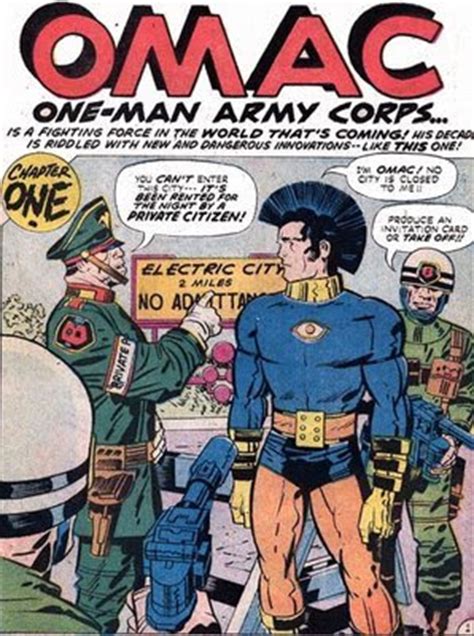 Read Comics Every Day: Jack Kirby's OMAC: The one man Army