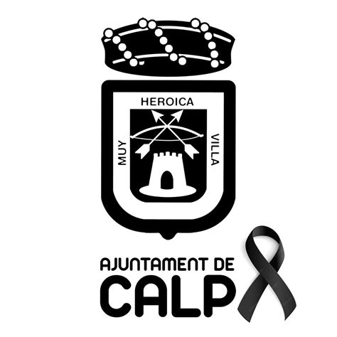 Señal de luto en las redes sociales del Ayuntamiento de Calp