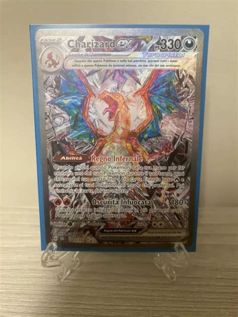 Charizard Ex Ossidiana Infuocata Carte Pokemon Ita