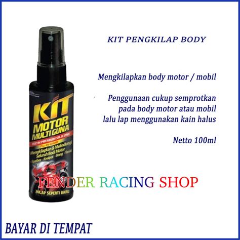 Kit Motor Spray Kit Body Motor Kit Semprot Mengkilapkan Dan