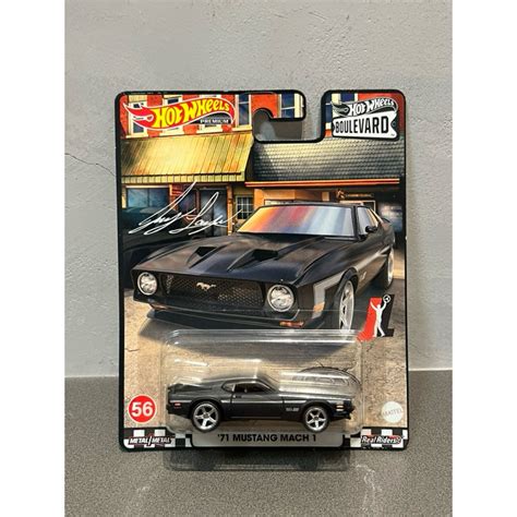 林蔭大道 Hot Wheels Premium 風火輪 Ford Mustang Mach 1 Boulevard 蝦皮購物