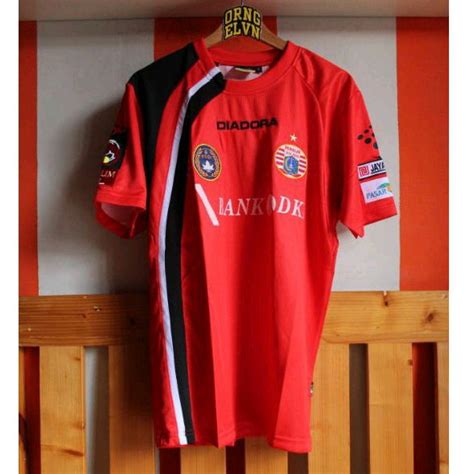 Jual Jersey Persija Retro Home 2000 09 Reproduksi Shopee Indonesia