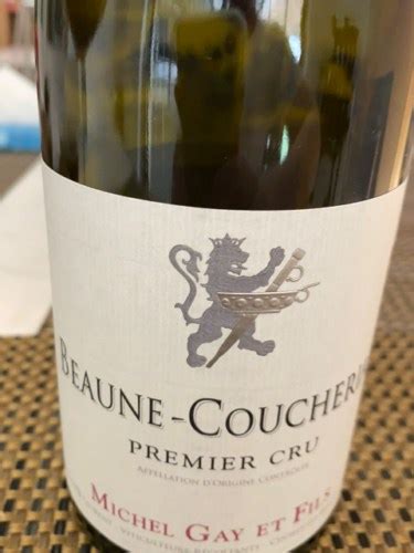 Michel Gay Fils Beaune Coucherias Premier Cru Rouge Vivino Us