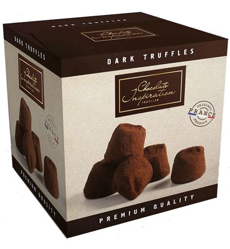 Французские трюфели Chocolate Inspiration из черного шоколада 200 г ...
