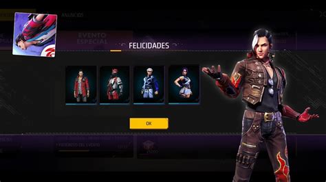 RÁPIDO GARENA REGALA 5 TRAJES GRATIS CON LA NUEVA ACTUALIZACIÓN DE