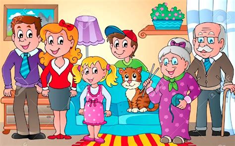 Рисунок Моя Семья В Садик - 65 фото