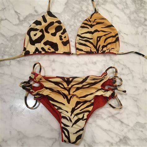 Indah Swim Indah Reversible Bikini Size Small Poshmark