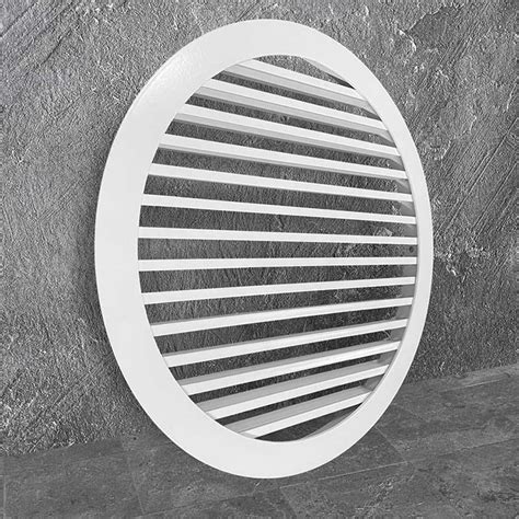 Настенная нерегулируемая круглая вентиляционная решетка ННРК – жалюзи ...