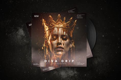 Diva Drip Premade Cover Art Photoshop Psd