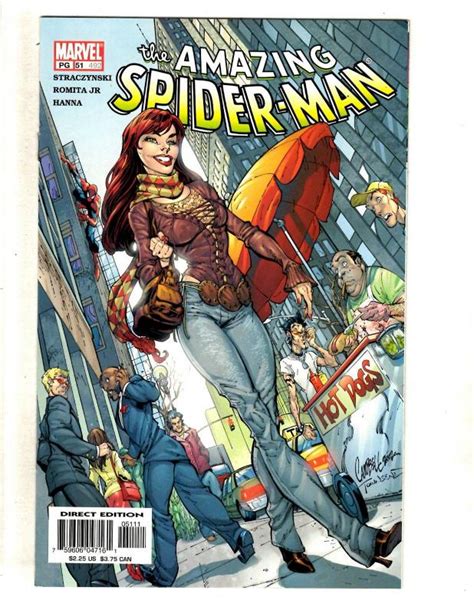 Amazing Spider Man 492 51 Nm Marvel Comic Book J Scott Campbell Mj