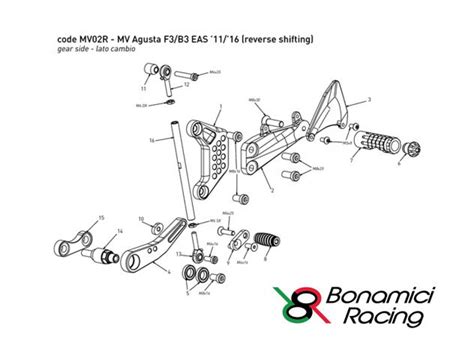 Dc Gear Spacer Replacement Part For Bonamici Sets Mv R Gearbox Side