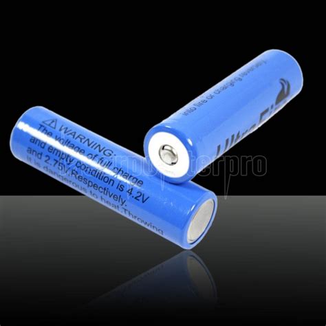 10pcs ULTRAFIRE 18650 3.7V 2400mAh Batteries Blue - Laserpointerpro