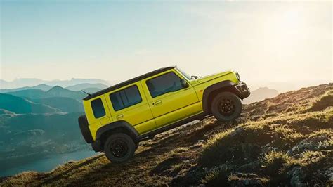 Five Door Suzuki Jimny Unveiled At Auto Expo In India