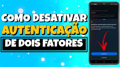 Como Desativar Autenticação de Dois Fatores Pelo Aplicativo do Facebook