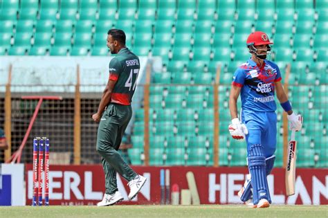 Walton Odi Series Bangladesh Vs Afghanistan 3rd Odi