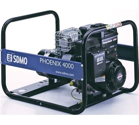 Генератор SDMO PHOENIX 4000 - выгодная цена, отзывы, характеристики ...