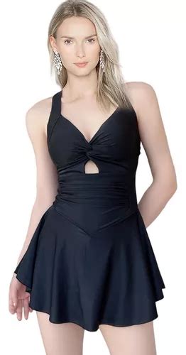 Traje De Ba O Dama Deportivo Mujer Bikini Completo Falda Meses Sin Inter S