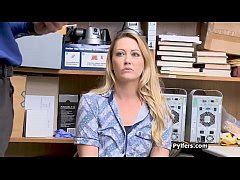 Blonde Thief On Knees Sucking Guards Dick Xxx Mobile Porno Videos Movies IPornTV Net