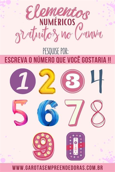 Números Diferentes Para Copiar - Números Diferentes para Seus Designs no Canva