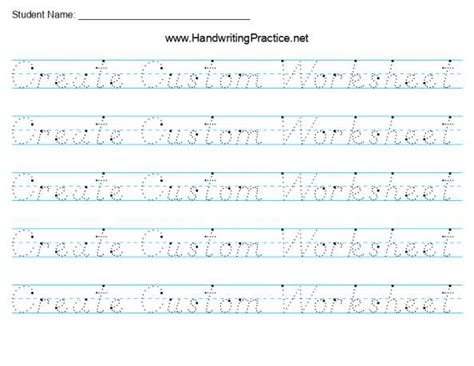 pratique de l'écriture cursive d nealian - Observer
