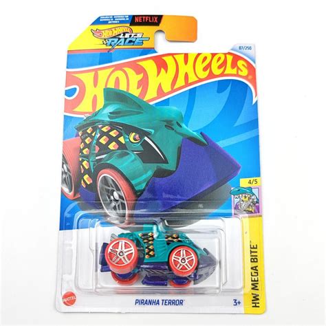 Машинка коллекционная Mattel Hot Wheels C PIRANHA TERROR купить с доставкой по