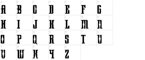 Mayan Style Font