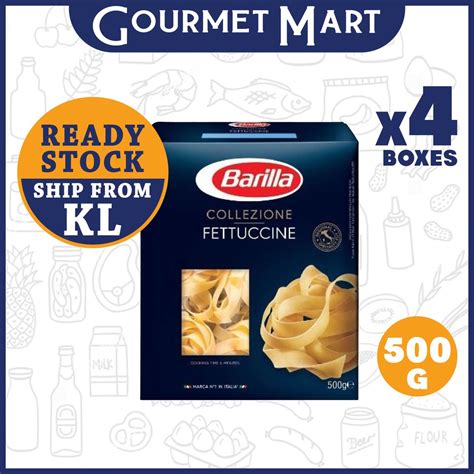 BARILLA FETTUCCINE SEM LC AAA 500G x 4 BOXES | Shopee Singapore