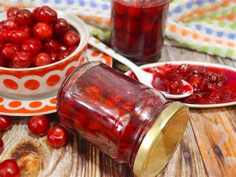 Варенье из вишни без сахара на зиму (без косточек) — рецепт с фото пошагово