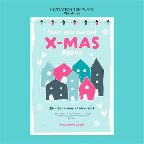 Premium Psd Christmas Template Design