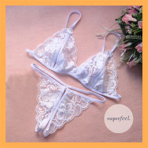 Jual Sfl Japanese Bra Set Lingerie Wanita Brokat Sexy Bh Dengan Kolor Perempuan Shopee