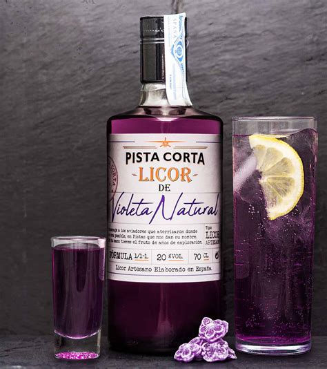 Licor De Violeta ¡beneficioso Para La Salud ¡aromático Y Delicioso