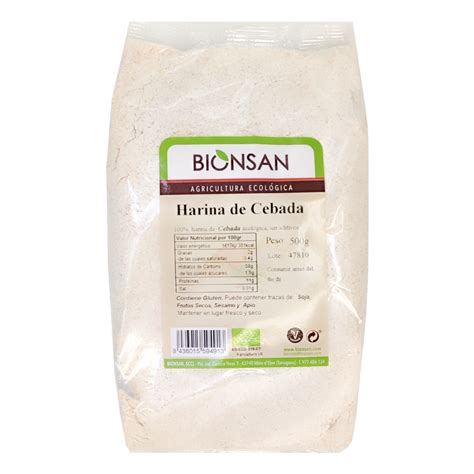 Harina de Cebada Ecológica de Proximidad 500gr Bionsan Bionsan