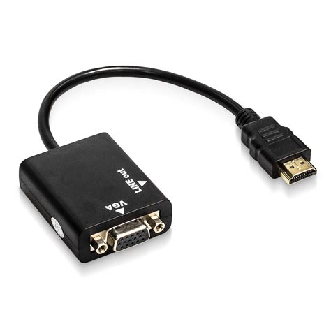 Cabo Conversor Hdmi X Vga Femea P Bluinfo Inform Tica