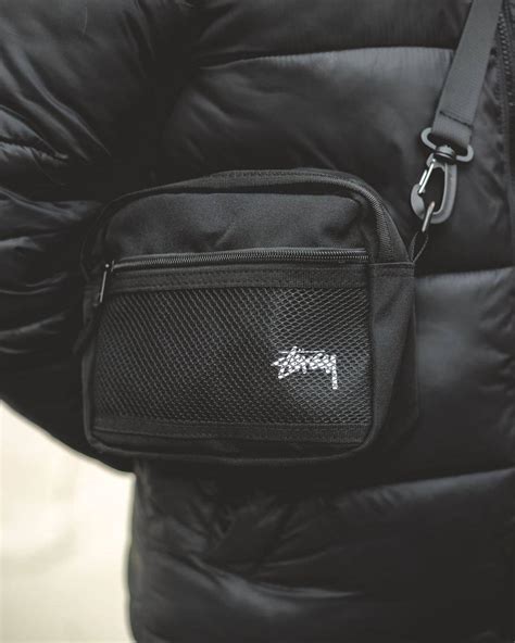 Сумка Stussy через плечо вместительная, Мессенджер Барсетка Стуси ...