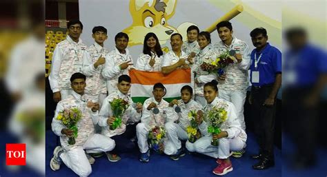 Wushu India Win Four Silver And Five Bronze Medals In World Junior