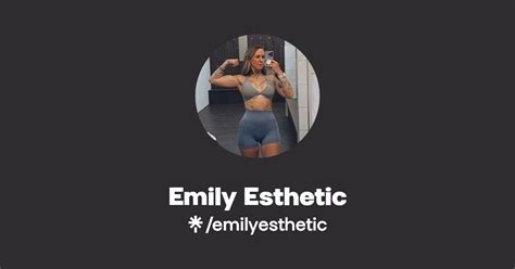 Emily Esthetic Instagram Tiktok Linktree
