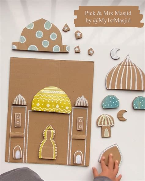 Masjid Cardboard Craft Artofit