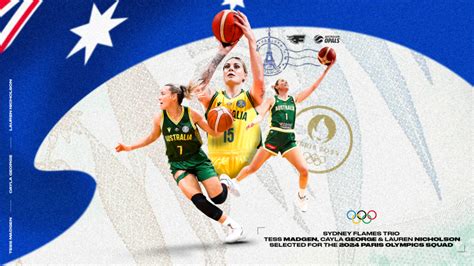 Flames trio selected in Opals' squad for Paris Olympics - Sydney Flames