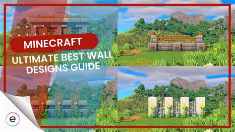 Cool Minecraft Wall Ideas