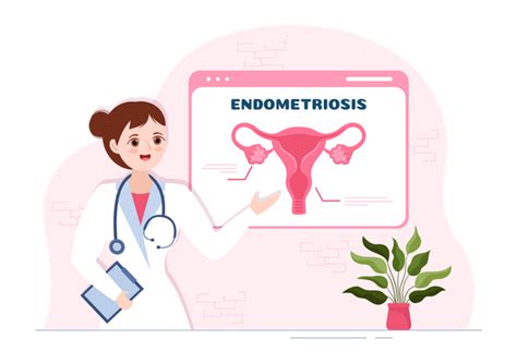 Endometriosis Illustration Illustration Free Download Healthcare And Medical Illustrations