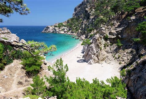 greece apella beach digital art  bruno cossa fine art america