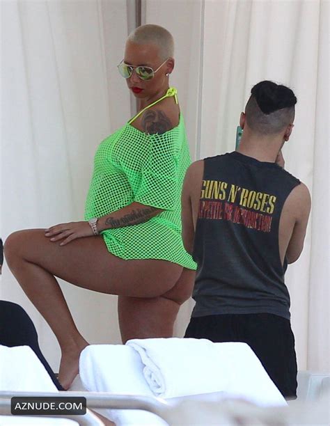 Amber Rose Sexy In Micro Bikini Aznude