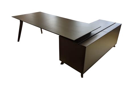 Modern Executive L-shaped Desk - Officestock