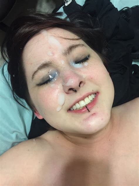 Goth Girl Get Facial Porn Pic