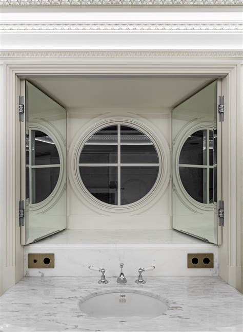 Столешницы из камня в ванную комнату с вырезом под раковину - Нэнси