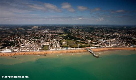 aeroengland | aerial photograph of Hastings East Sussex England UK