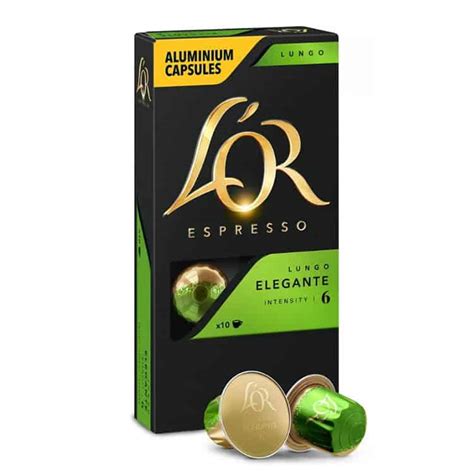 Кофе в капсулах Lor Nespresso Espresso Lungo Elegante | Coffeeroom