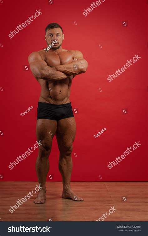 Adult Male Athlete Bodybuilder Nude Torso Stock Photo Shutterstock