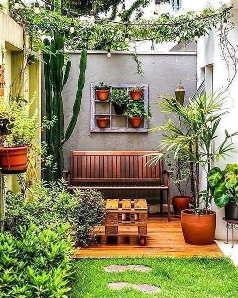 Pin By Gladys Paulino On Patios Y Balcones Small Patio Garden