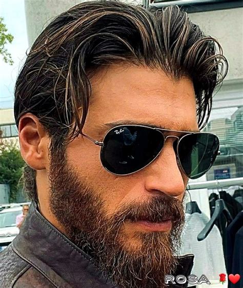 Pin By Margherita Fiore On Sempre CanYaman Beard Mens Sunglasses Men